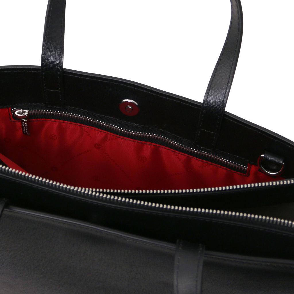 Tuscany Leather Palermo Datorväska #Färg_Svart