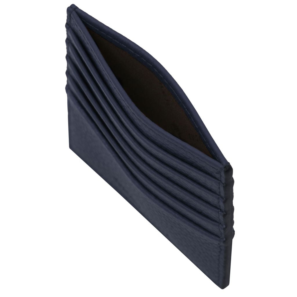Tuscany Leather Card Holder Korthållare #Färg_Mörkblå