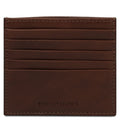 Tuscany Leather Card Holder Korthållare #Färg_Mörkbrun