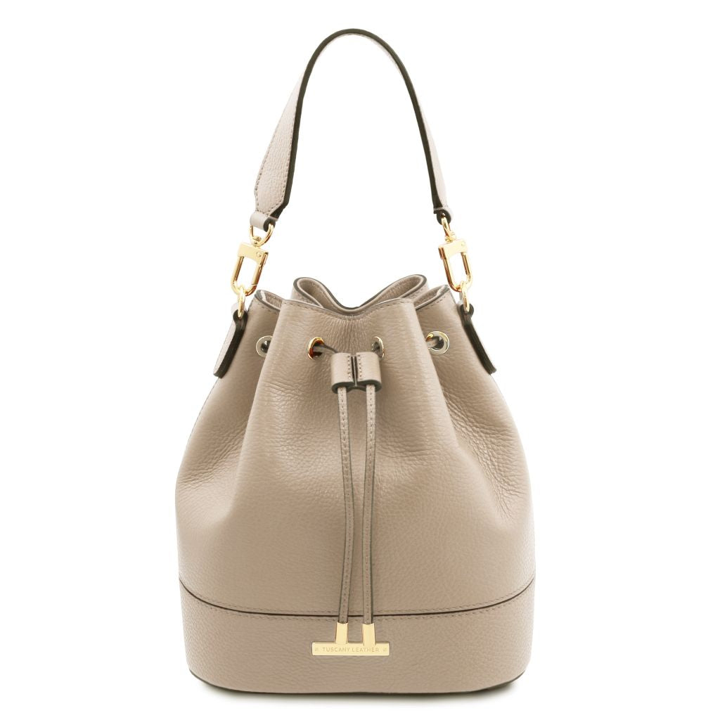 Tuscany Leather TL Bag Handväska #Färg_Ljus Taupe