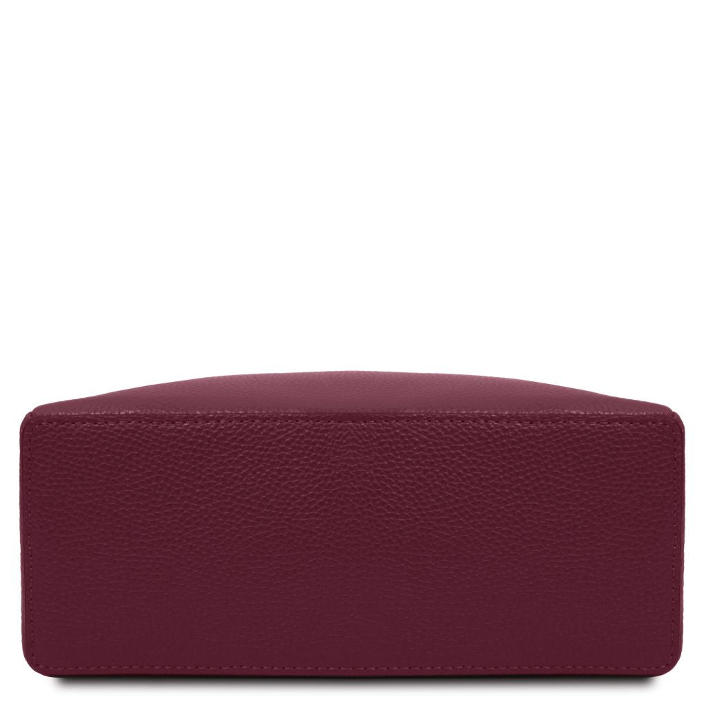 Tuscany Leather Scrigno Handväska #Färg_Bordeaux