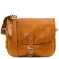 Tuscany Leather Alessia Axelremsväska #Färg_Gul