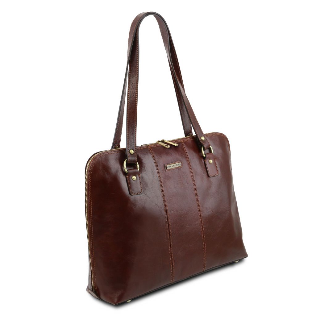Tuscany Leather Ravenna Axelväska #Färg_Svart