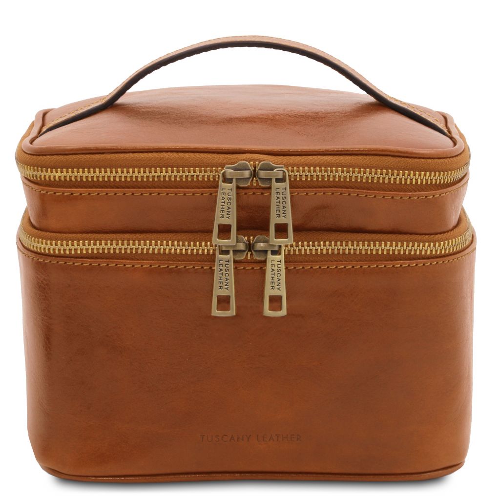 Tuscany Leather Eliot Necessär #Färg_Cognac