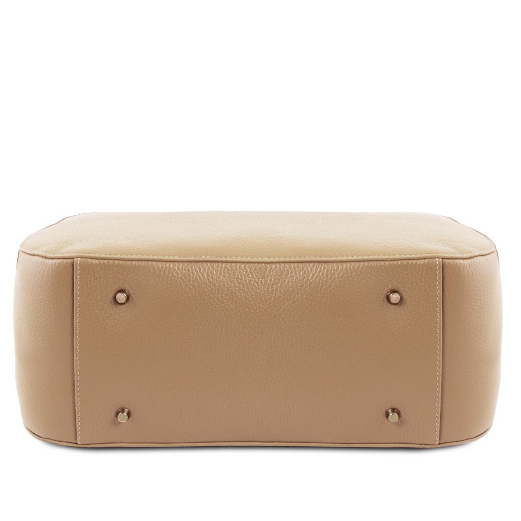Tuscany Leather Camelia Handväska #Färg_Champagne
