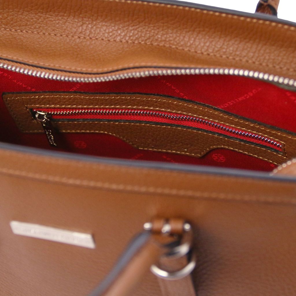 Tuscany Leather TL Bag Handväska #Färg_Cognac