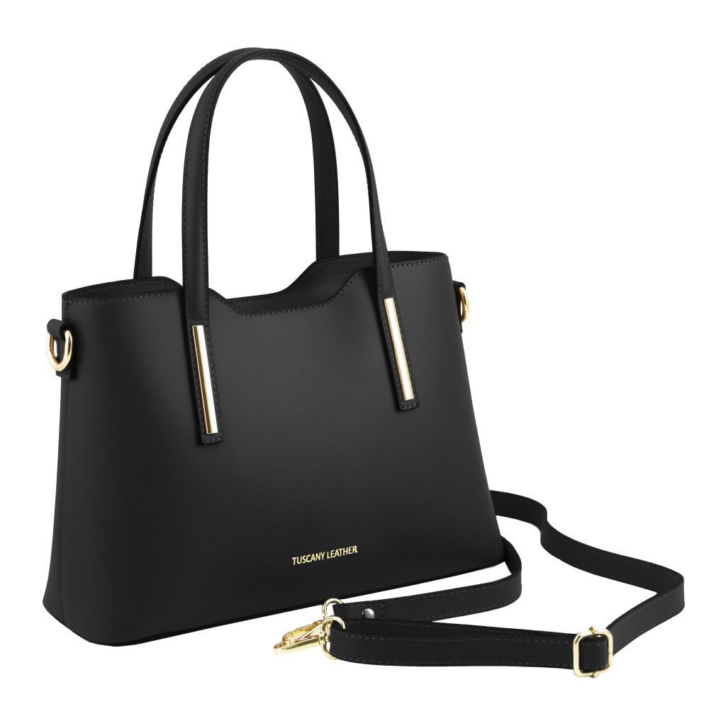 Tuscany Leather Olimpia Handväska #Färg_Svart