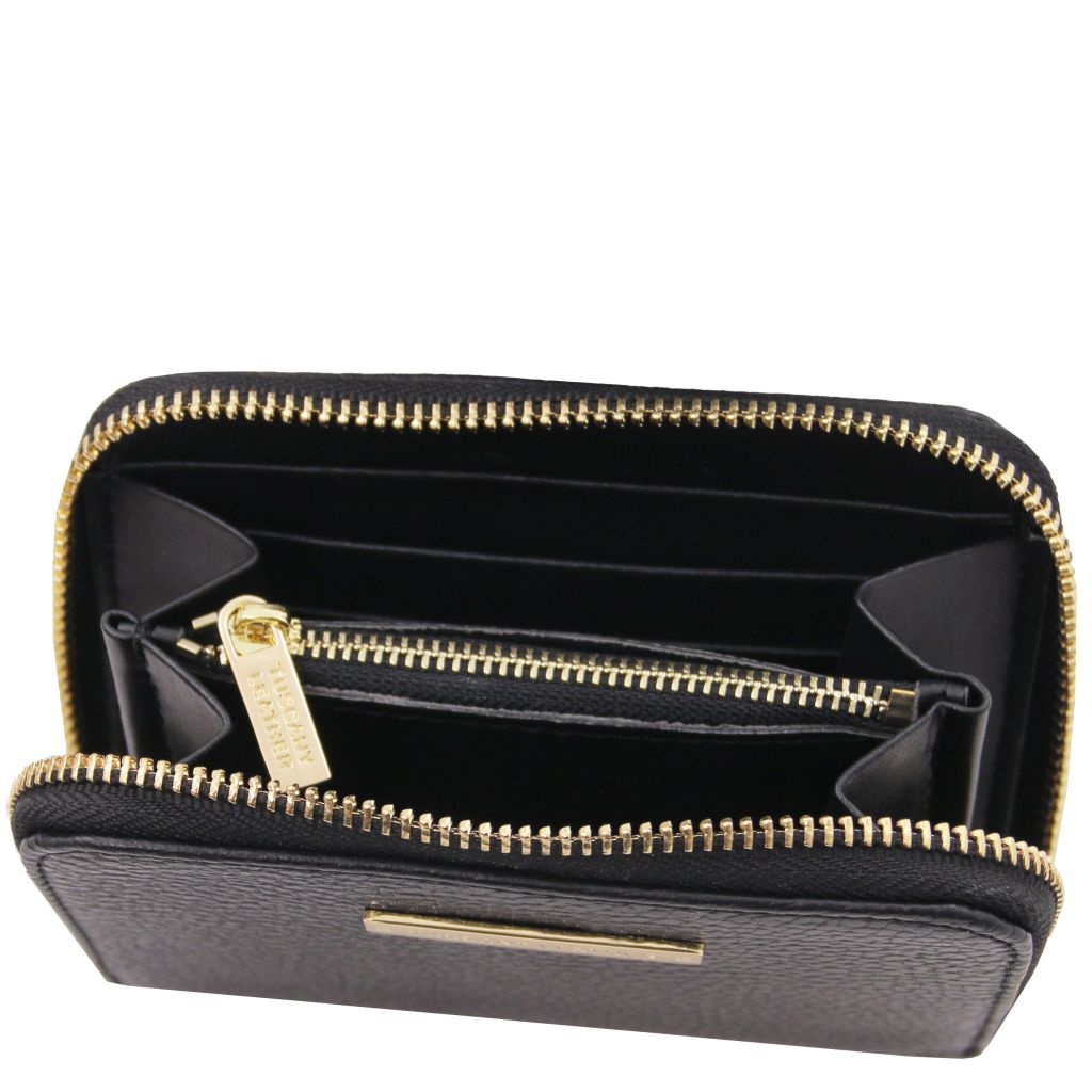 Tuscany Leather Kore Plånbok #Färg_Svart