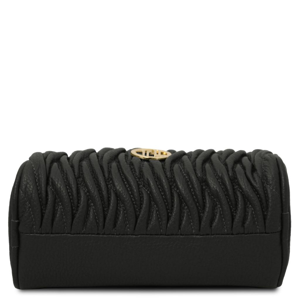 Tuscany Leather Chantilly Handväska #Färg_Svart