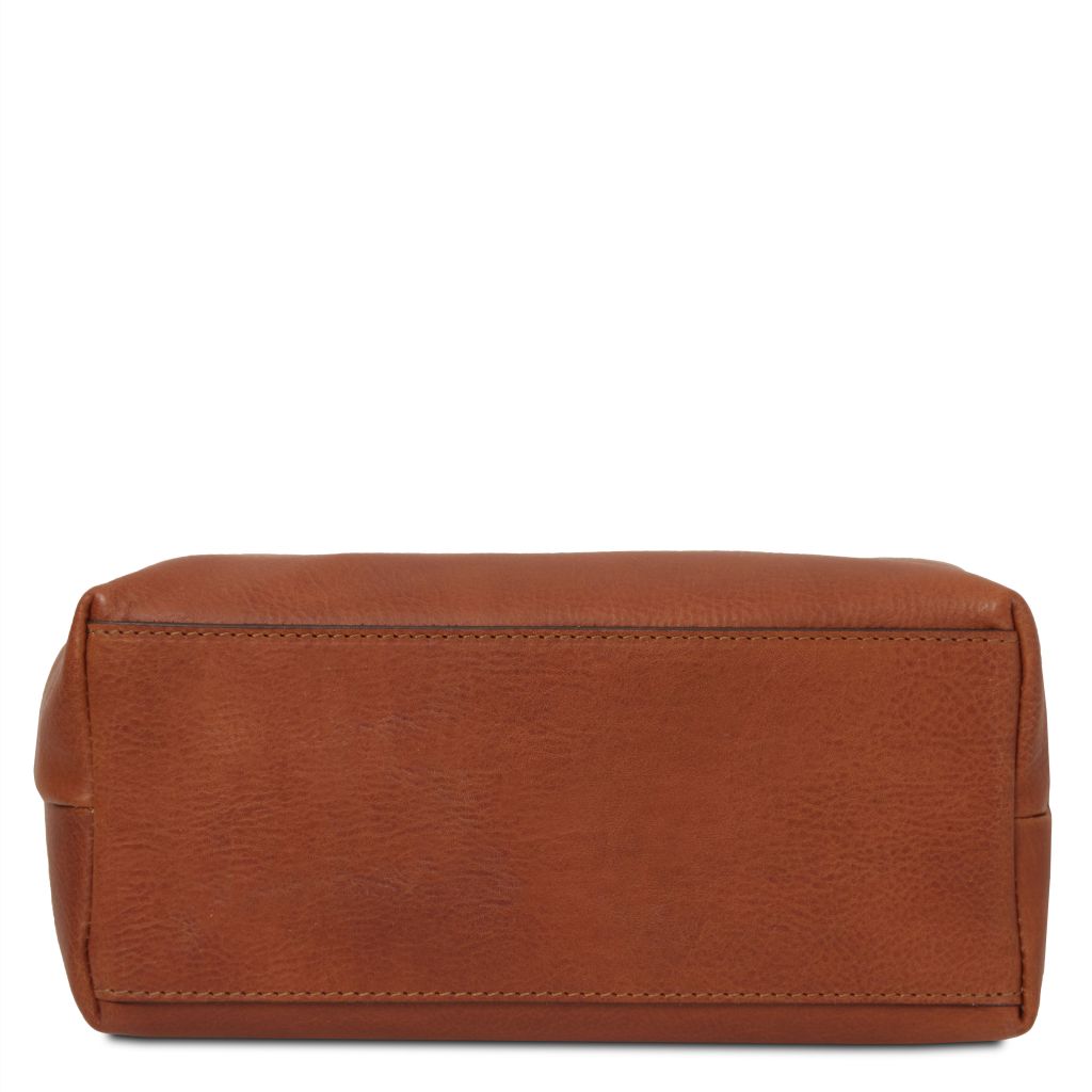 Tuscany Leather Smarty L Necessär #Färg_Cognac