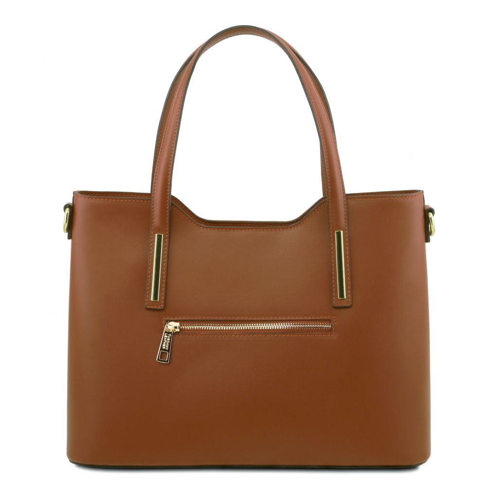 Tuscany Leather Olimpia Handväska #Färg_Cognac