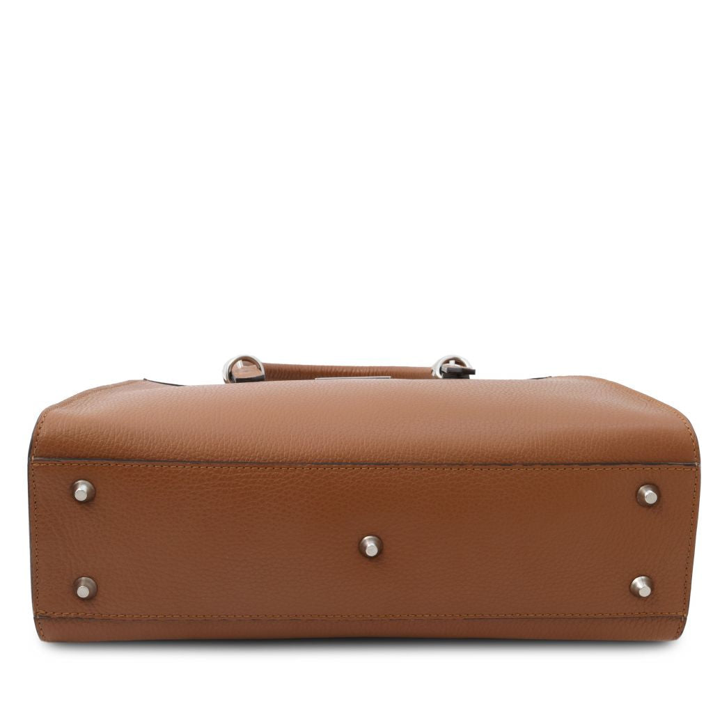 Tuscany Leather TL Bag Handväska #Färg_Cognac