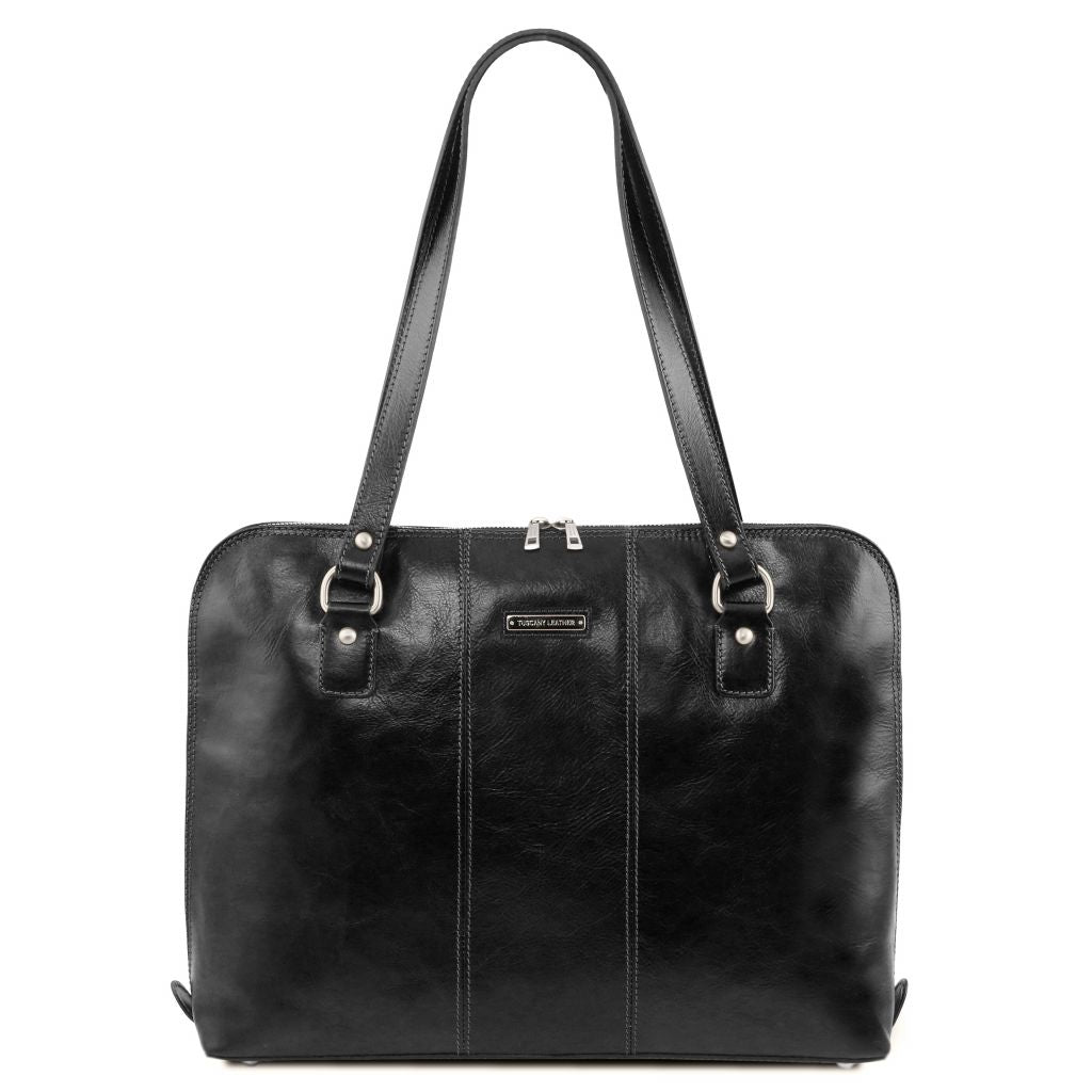 Tuscany Leather Ravenna Axelväska #Färg_Svart