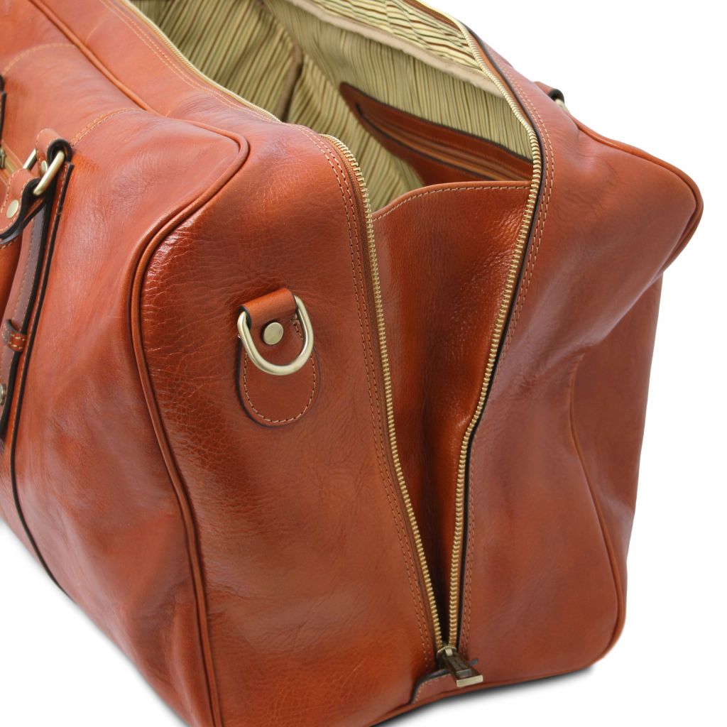 Tuscany Leather TL Voyager Weekendväska #Färg_Mörkbrun