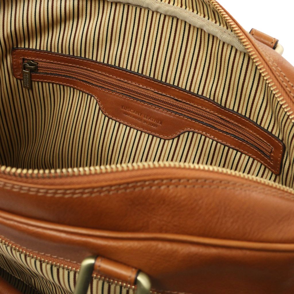 Tuscany Leather Pisa Datorväska #Färg_Mörkbrun