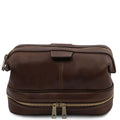 Tuscany Leather Jacob Necessär #Färg_Mörkbrun