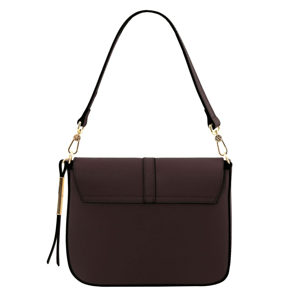 Tuscany Leather Nausica Handväska #Färg_Kaffe