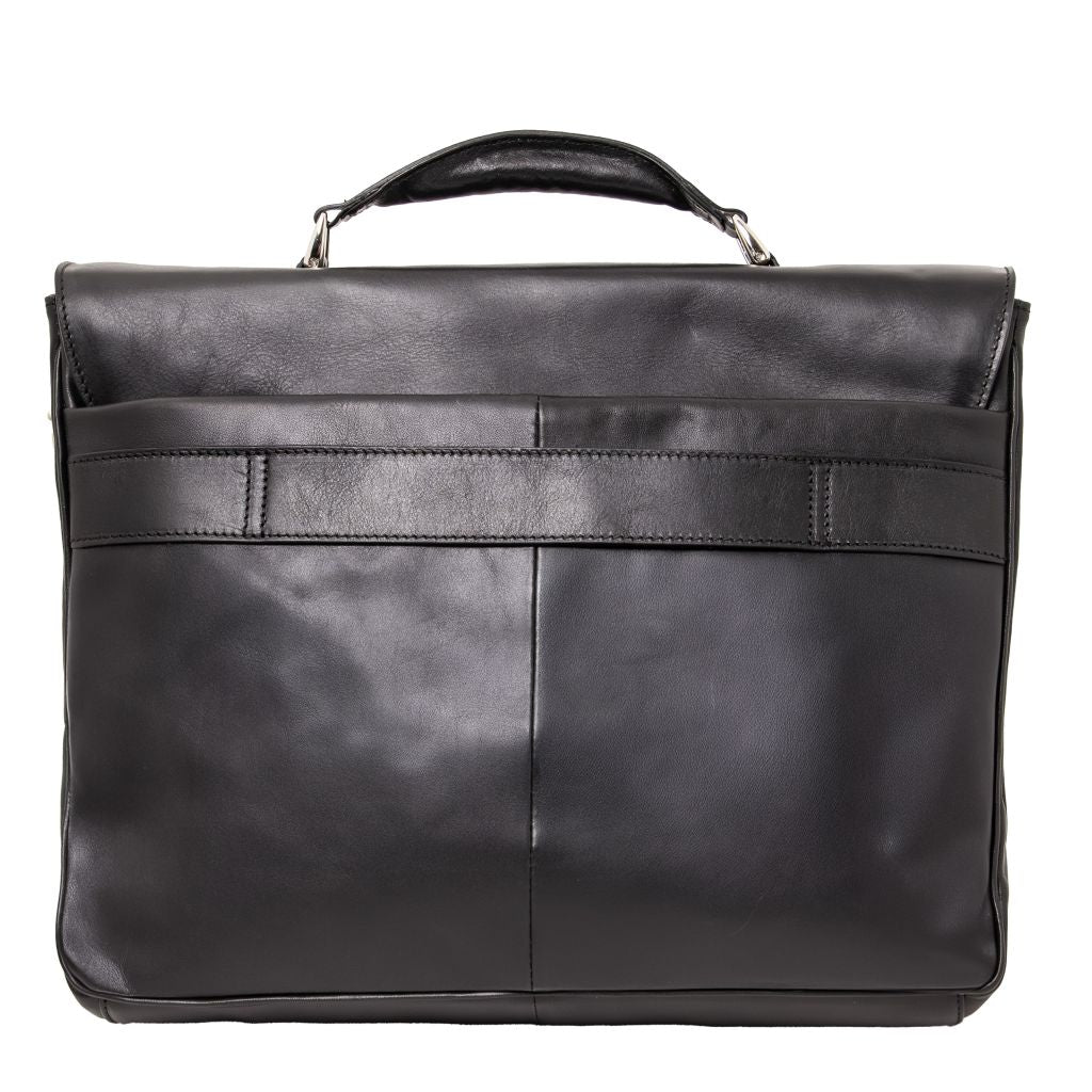 Tuscany Leather Alessandria Datorväska #Färg_Svart