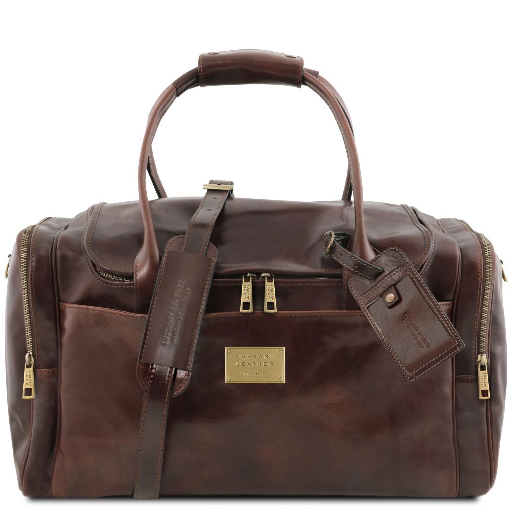 Tuscany Leather TL Voyager Weekendväska #Färg_Mörkbrun
