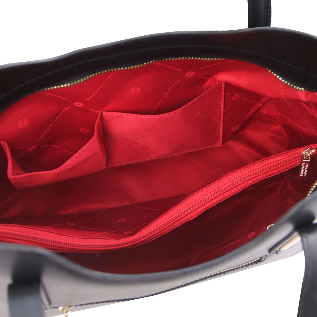 Tuscany Leather Olimpia Handväska #Färg_Svart