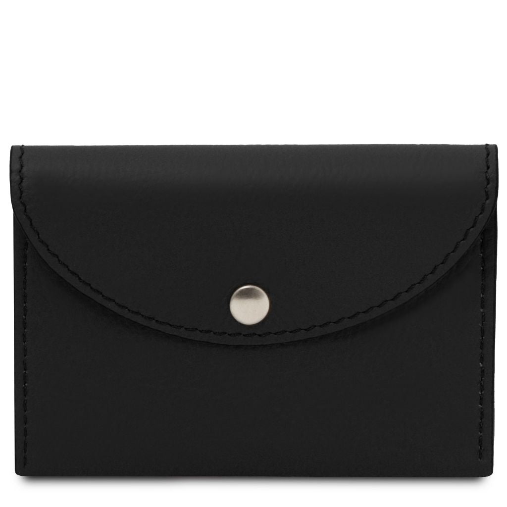 Tuscany Leather Leather Business Card Korthållare #Färg_Svart