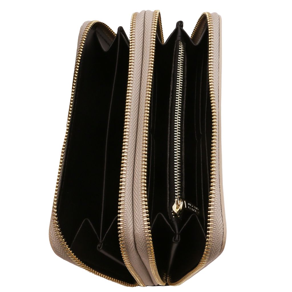 Tuscany Leather Gaia Plånbok #Färg_Ljus Taupe