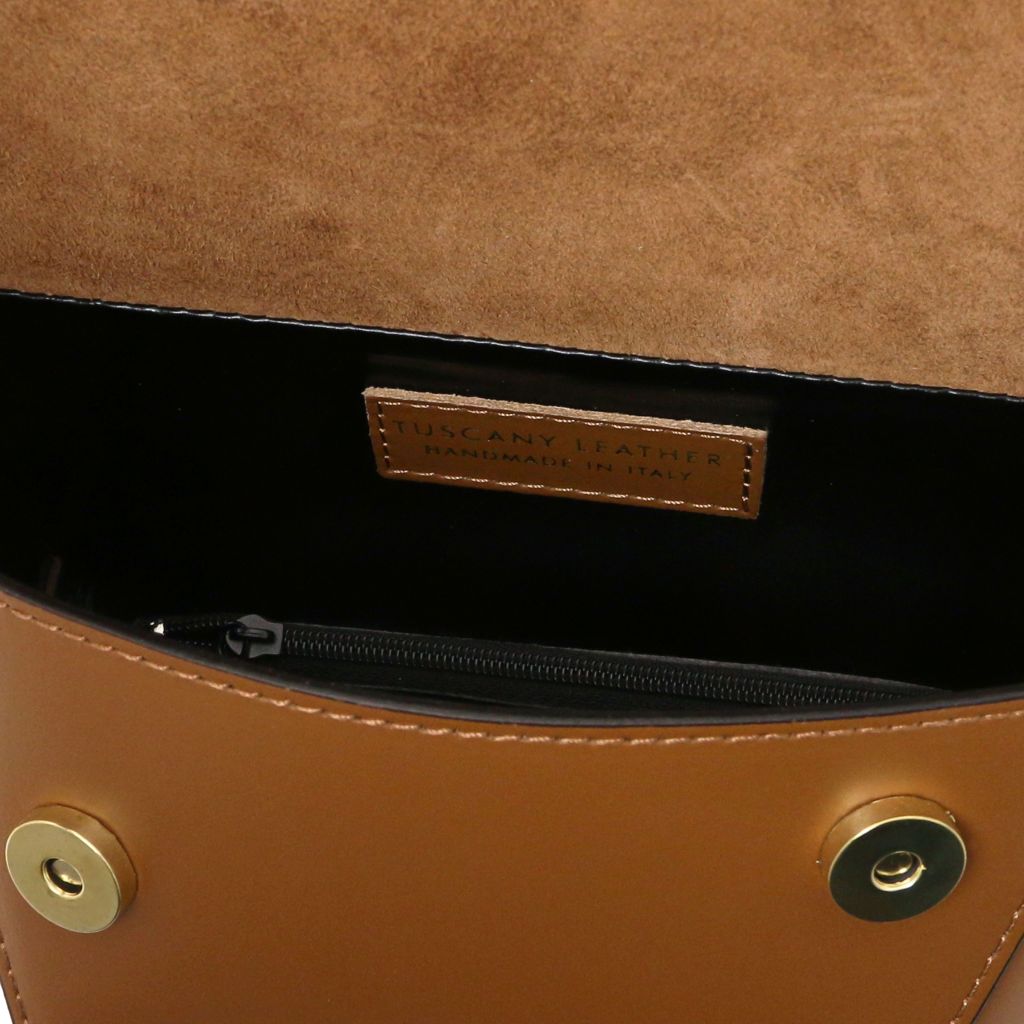 Tuscany Leather TL Bag Axelremsväska #Färg_Cognac