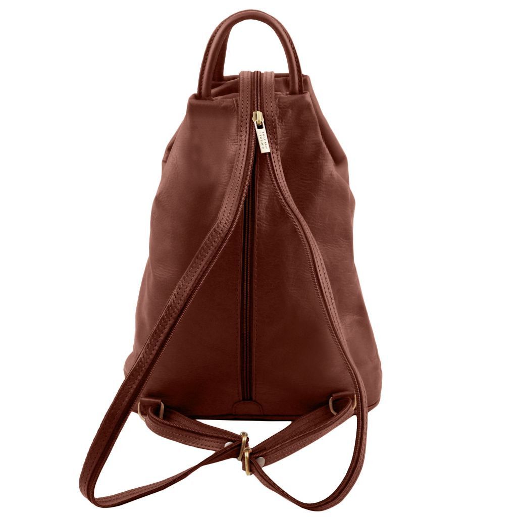 Tuscany Leather Shanghai Ryggsäck #Färg_Brun