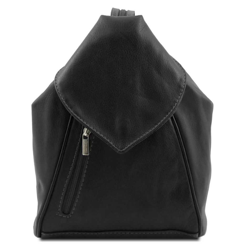 Tuscany Leather Delhi Ryggsäck #Färg_Svart