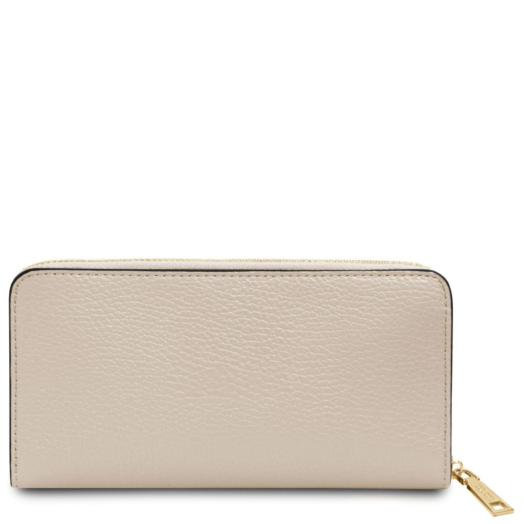 Tuscany Leather Financier Plånbok #Färg_Beige
