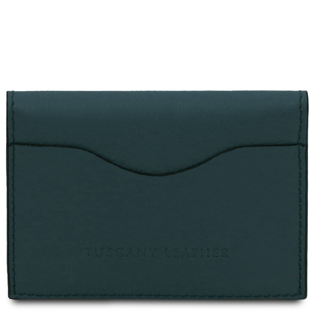 Tuscany Leather Leather Business Card Korthållare #Färg_Kricka