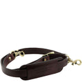 Tuscany Leather TL Voyager Axelrem #Färg_Mörkbrun