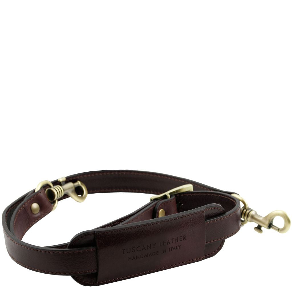 Tuscany Leather TL Voyager Axelrem #Färg_Mörkbrun