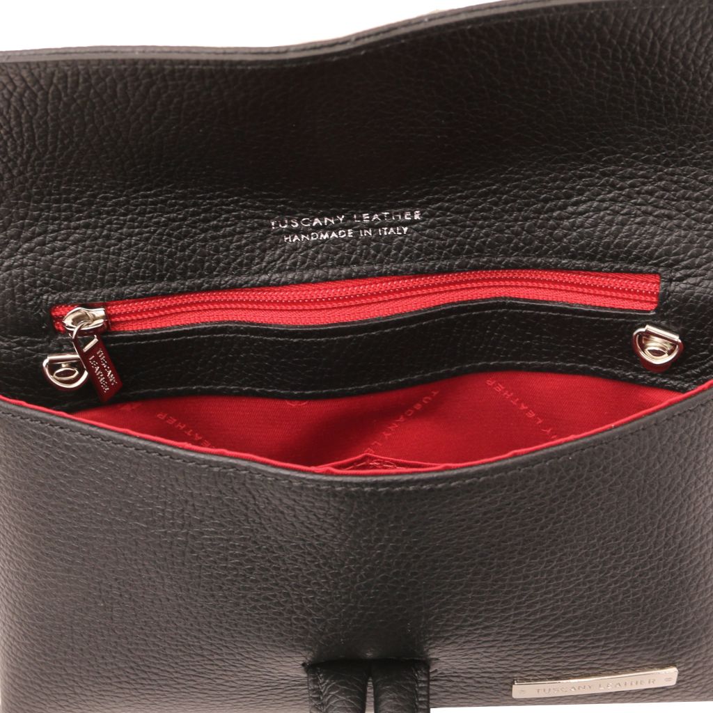 Tuscany Leather TL Bag Handväska #Färg_Svart
