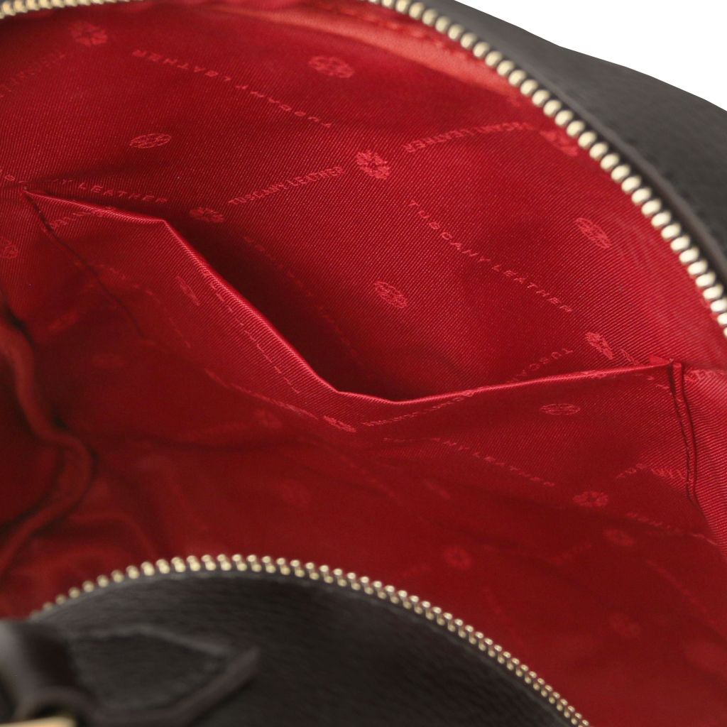 Tuscany Leather Prisma Ryggsäck #Färg_Svart