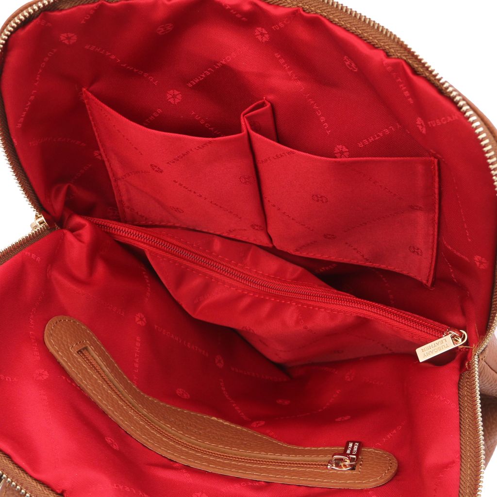 Tuscany Leather TL Bag Ryggsäck #Färg_Cognac
