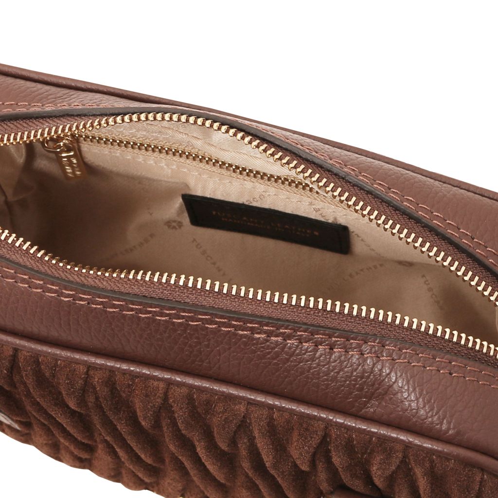 Tuscany Leather Chantilly Handväska #Färg_Kaffe