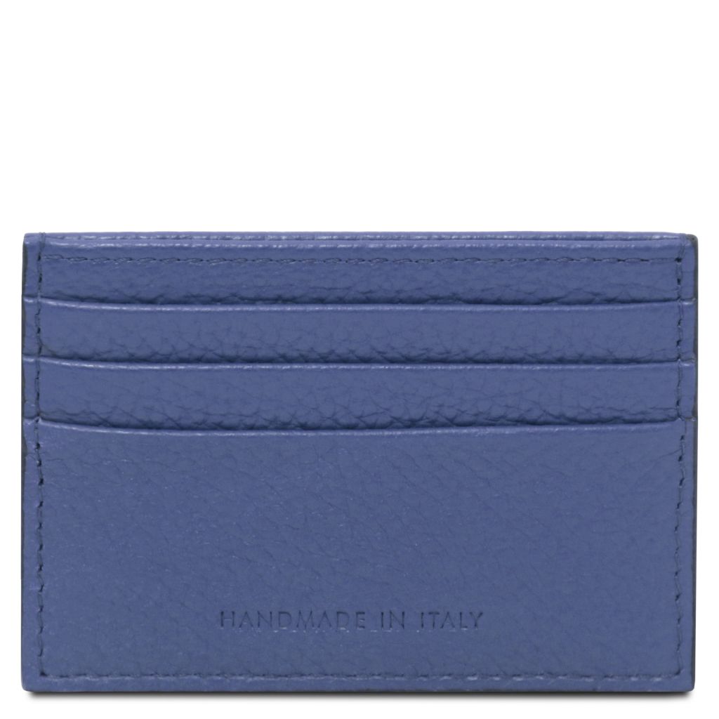 Tuscany Leather Card Holder Korthållare #Färg_Blå