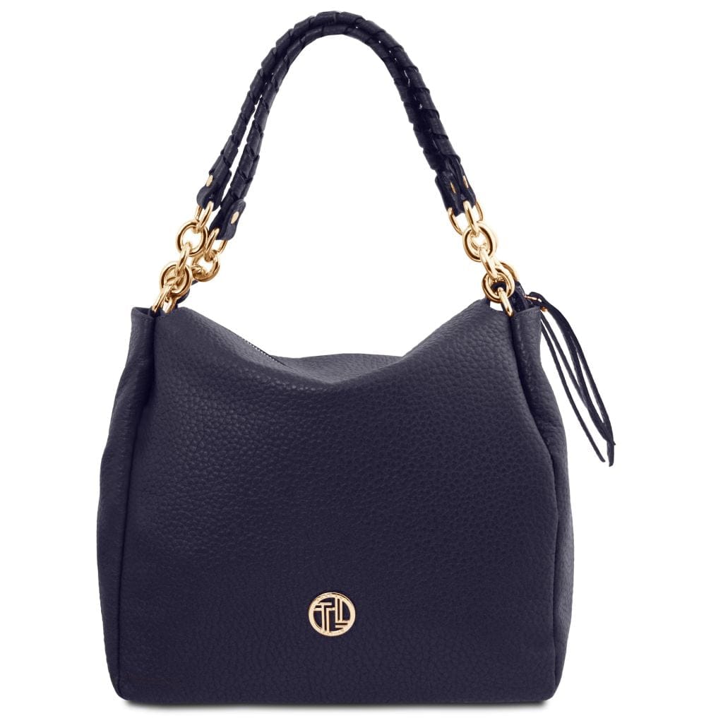 Tuscany Leather Amy Shoppingväska #Färg_Mörkblå