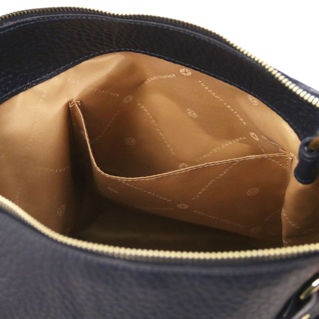 Tuscany Leather Amy Shoppingväska #Färg_Mörkblå