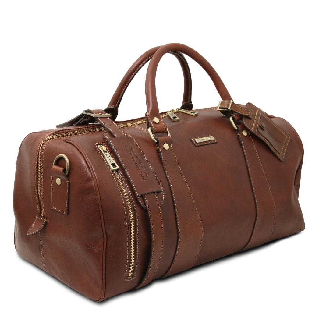 Tuscany Leather TL Voyager Weekendväska #Färg_Brun