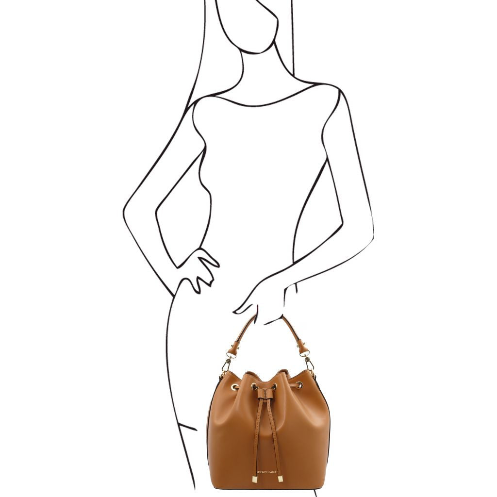 Tuscany Leather Vittoria Handväska #Färg_Cognac
