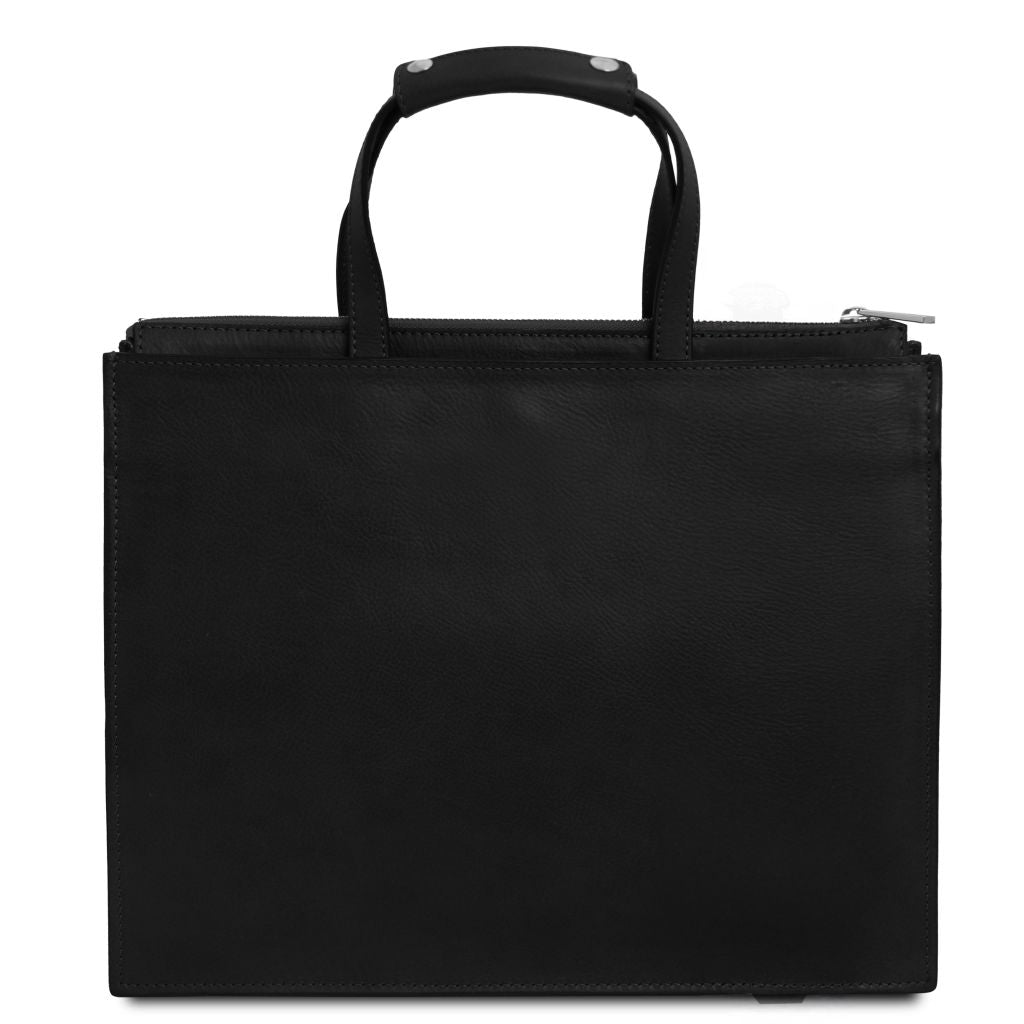 Tuscany Leather Palermo Datorväska #Färg_Svart