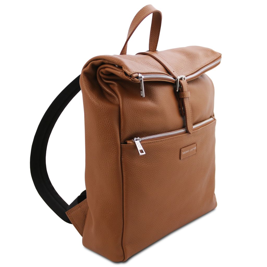 Tuscany Leather Denver Ryggsäck #Färg_Cognac