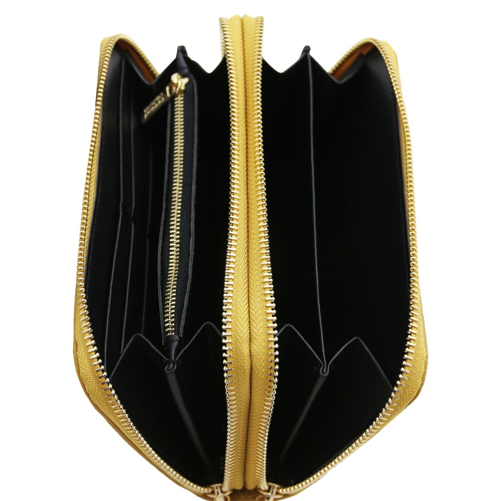 Tuscany Leather Mira Plånbok #Färg_Senap