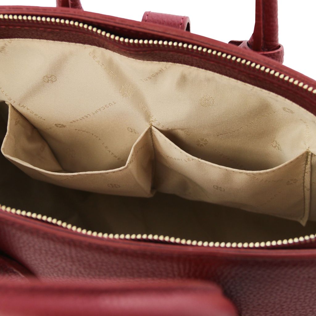 Tuscany Leather TL Bag Handväska #Färg_Röd