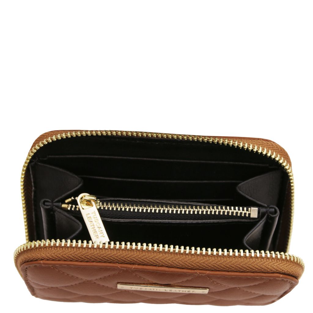 Tuscany Leather Teti Plånbok #Färg_Cognac