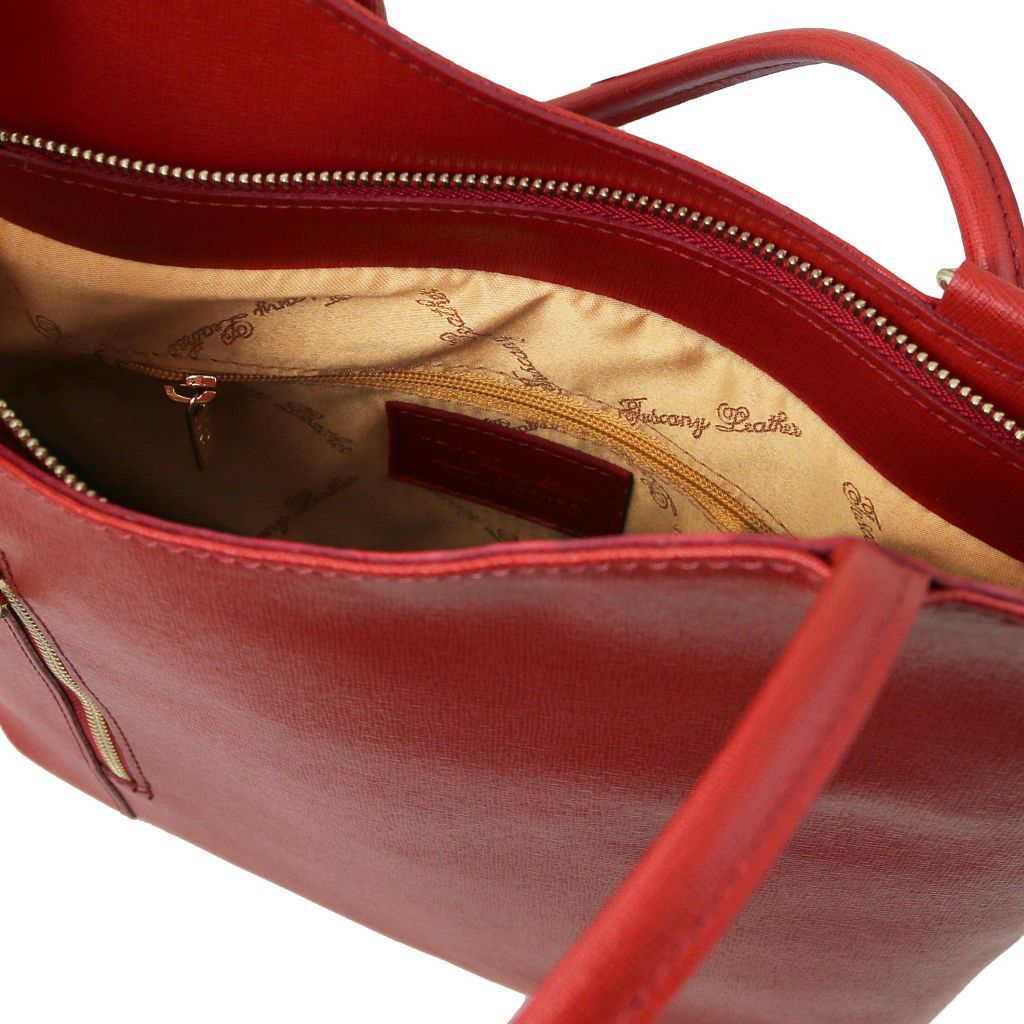 Tuscany Leather Patty Handväska #Färg_Röd