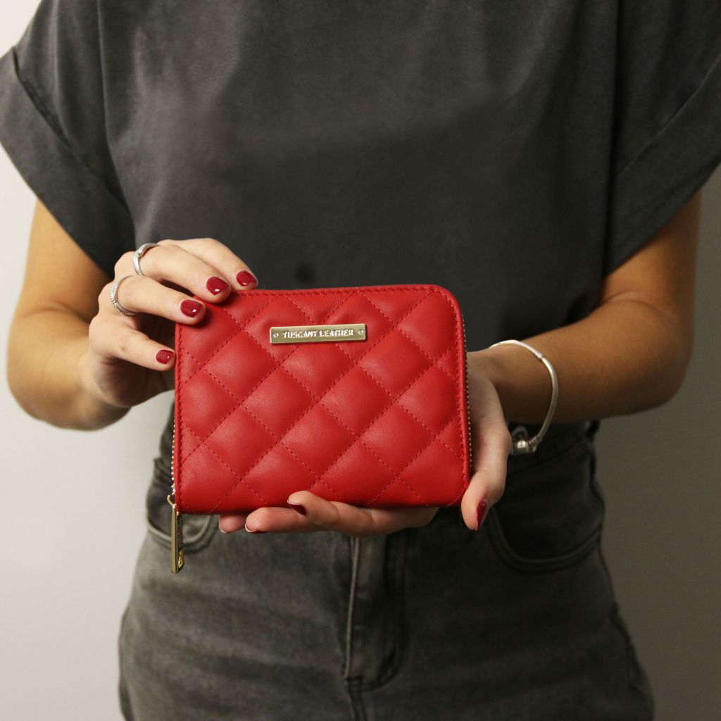 Tuscany Leather Teti Plånbok #Färg_Svart