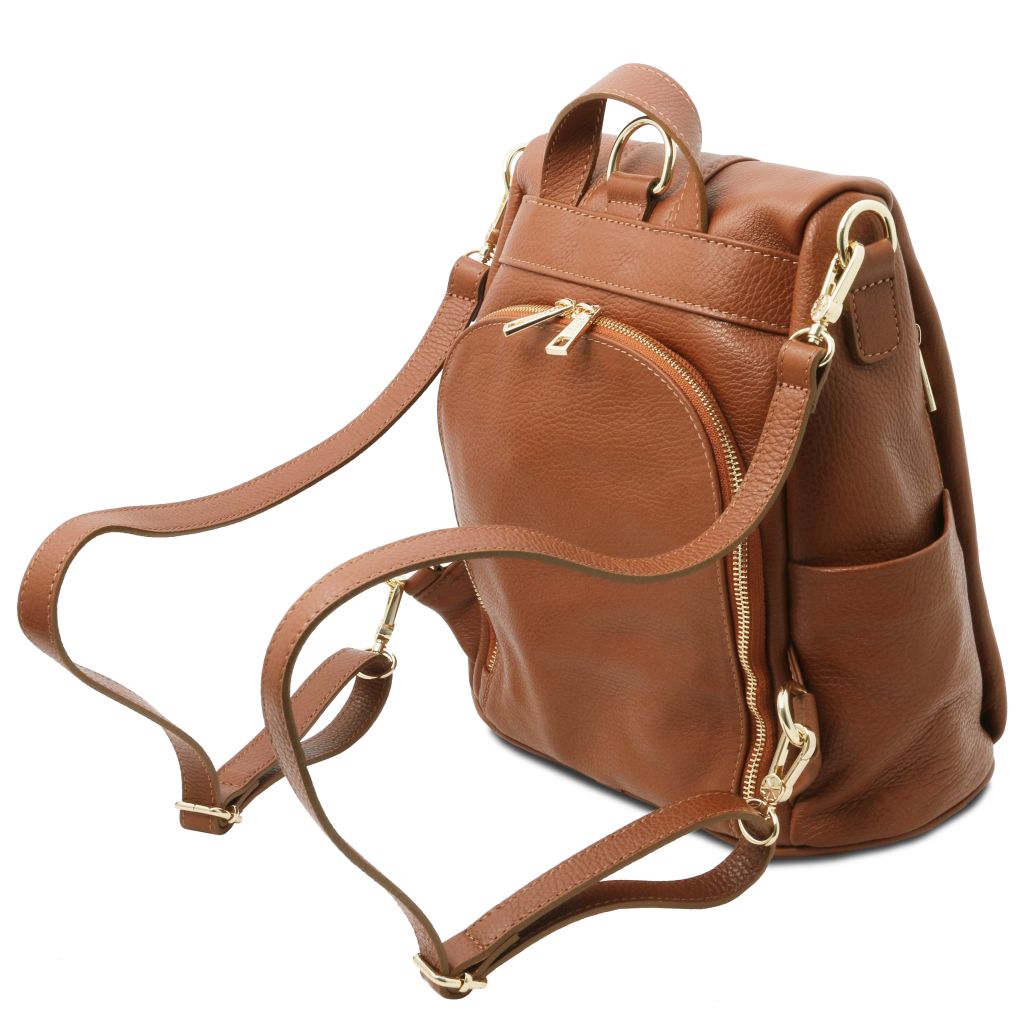 Tuscany Leather TL Bag Ryggsäck #Färg_Cognac